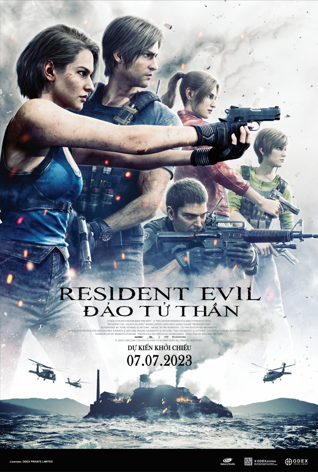 'Resident Evil' ra mắt phần phim 'Death Island' mang cả đàn zombie cùng dàn nhân vật huyền thoại lần đầu ghé đến Việt Nam