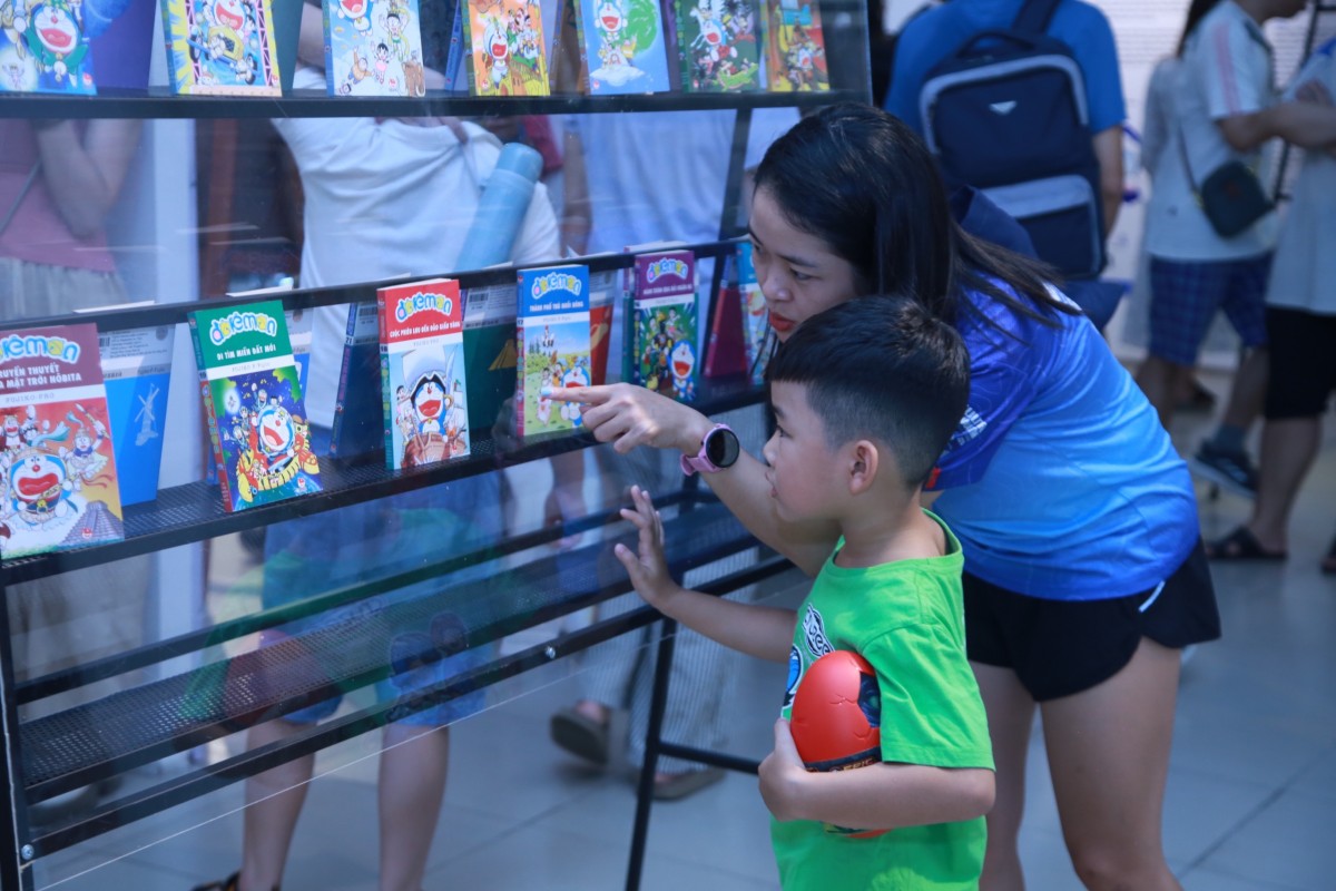 Khám phá triển lãm ‘Từ Đôrêmon tới Doraemon, 30 năm hành trình mèo máy ở Việt Nam’