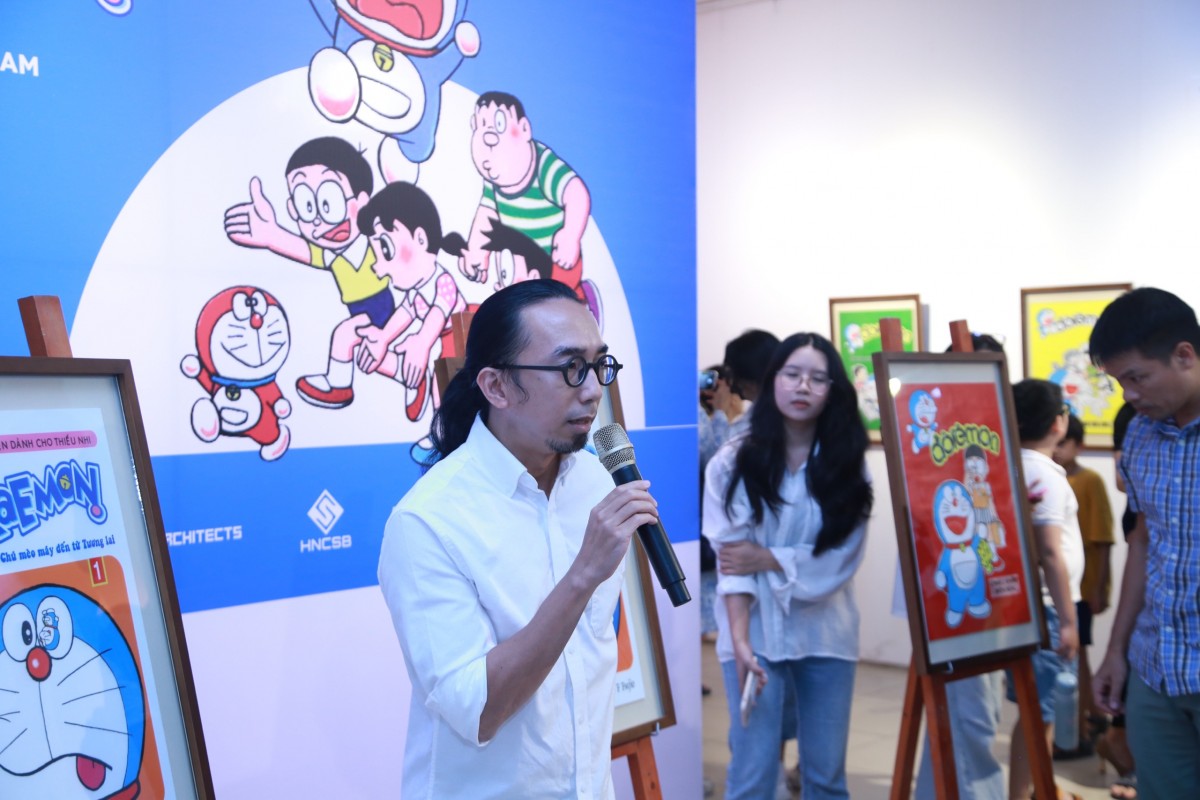 Khám phá triển lãm ‘Từ Đôrêmon tới Doraemon, 30 năm hành trình mèo máy ở Việt Nam’