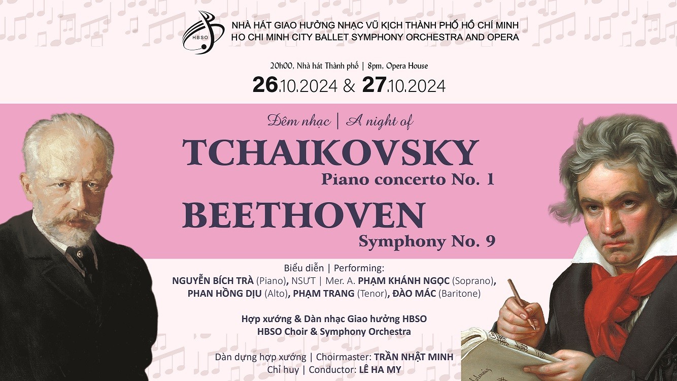 Nghệ sĩ piano quốc tế Nguyễn Bích Trà tham gia 2 đêm nhạc Tchaikovsky & Beethoven