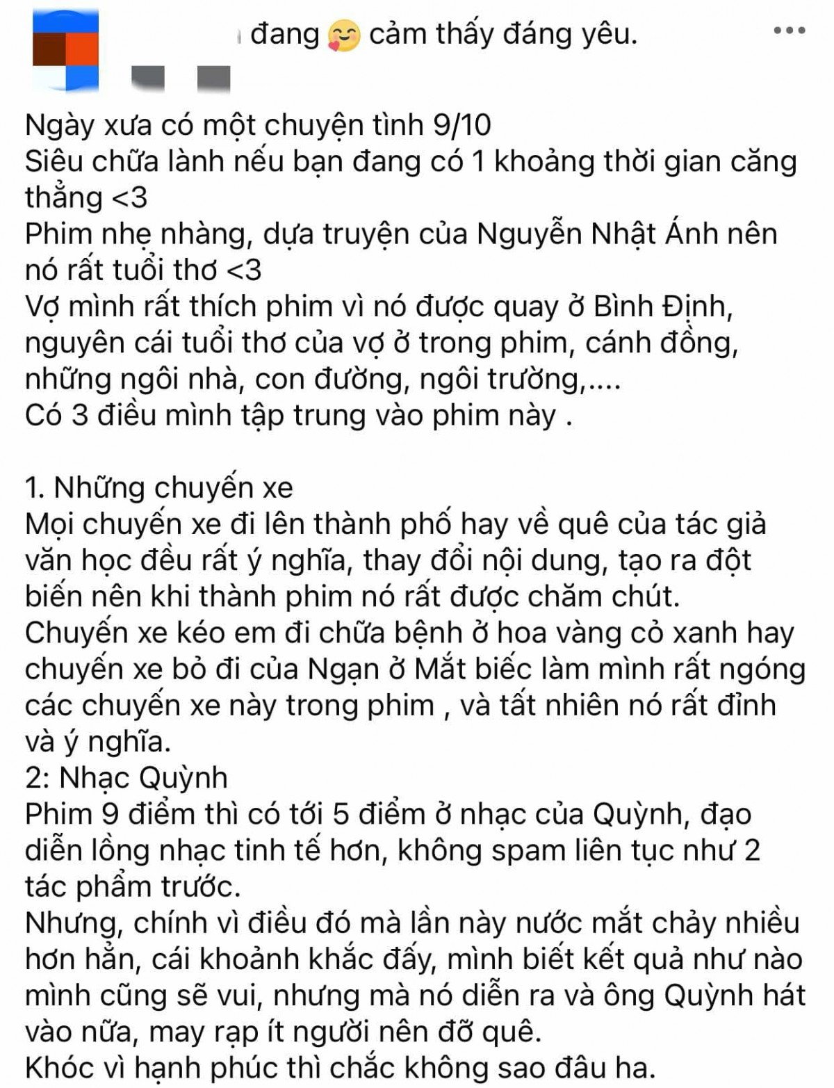 ‘Ngày xưa có một chuyện tình’ nhận đánh giá tích cực sau suất chiếu sớm