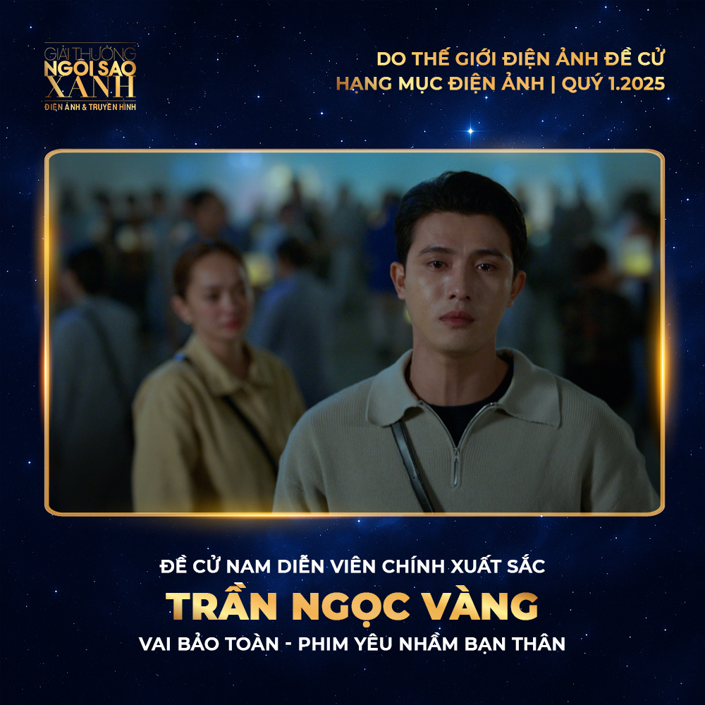 Trần Ngọc Vàng: Gương mặt triển vọng của điện ảnh Việt