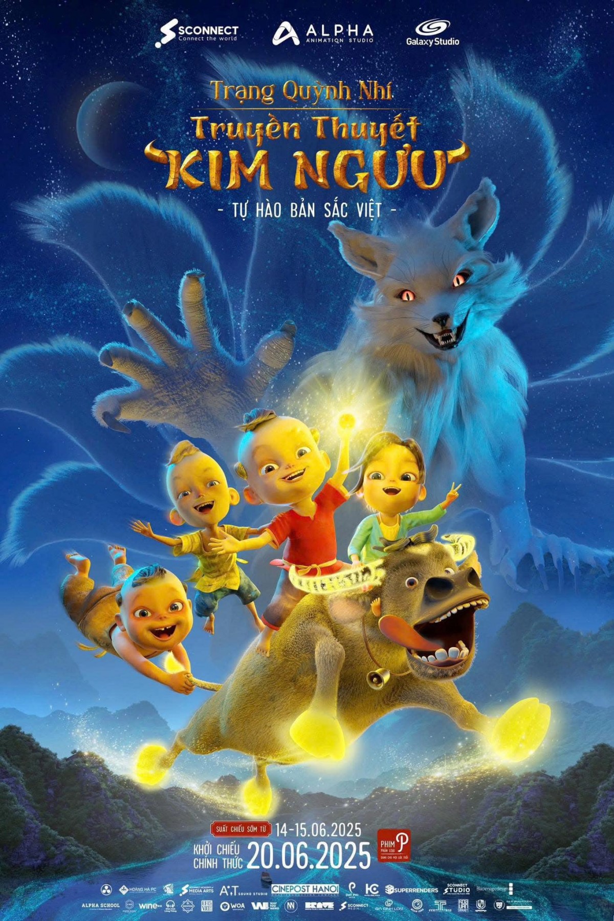(Review) 'Trạng Quỳnh nhí: Truyền thuyết Kim Ngưu' - mang tinh thần dân gian Việt đến màn ảnh rộng