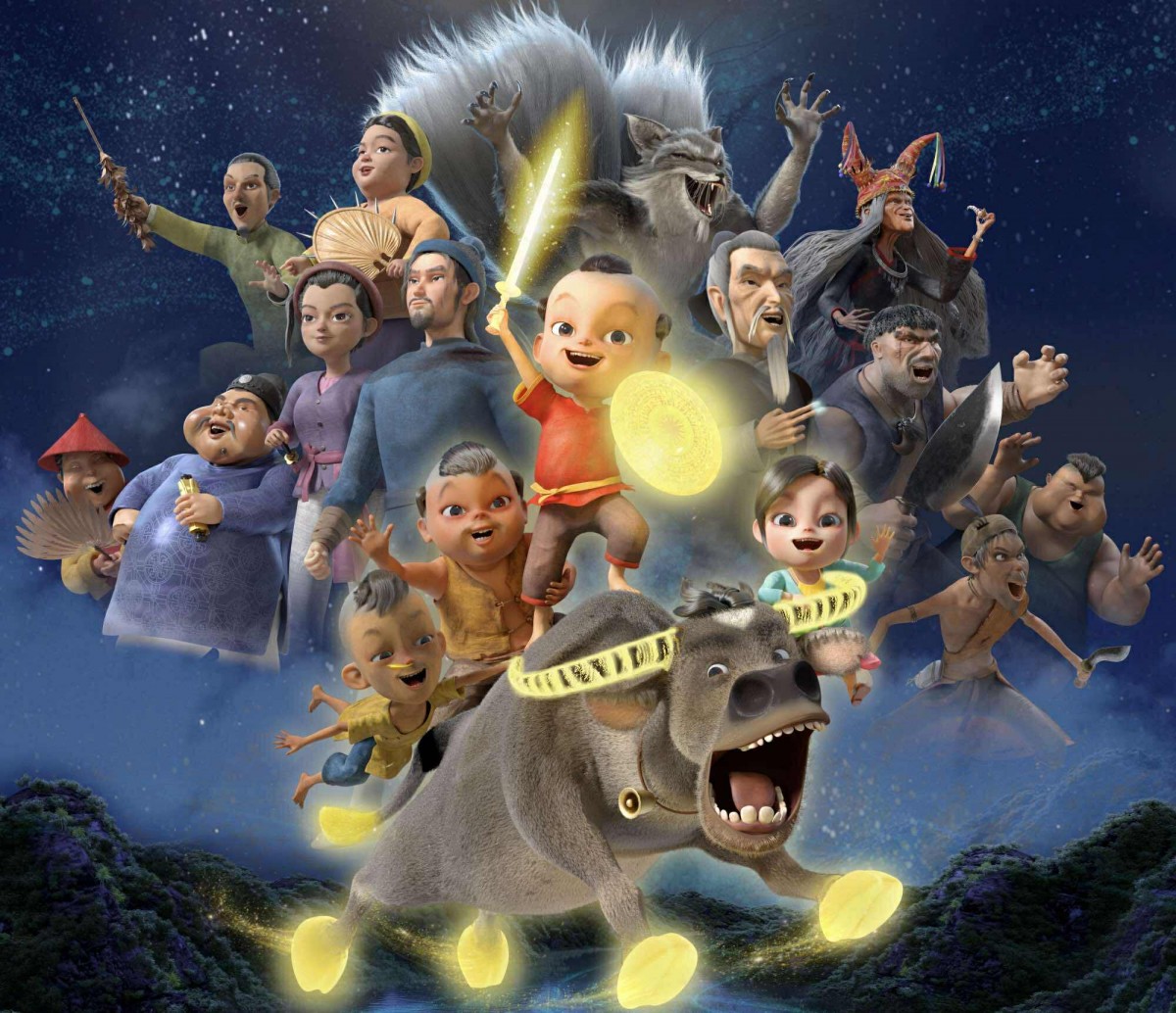 (Review) 'Trạng Quỳnh nhí: Truyền thuyết Kim Ngưu' - mang tinh thần dân gian Việt đến màn ảnh rộng