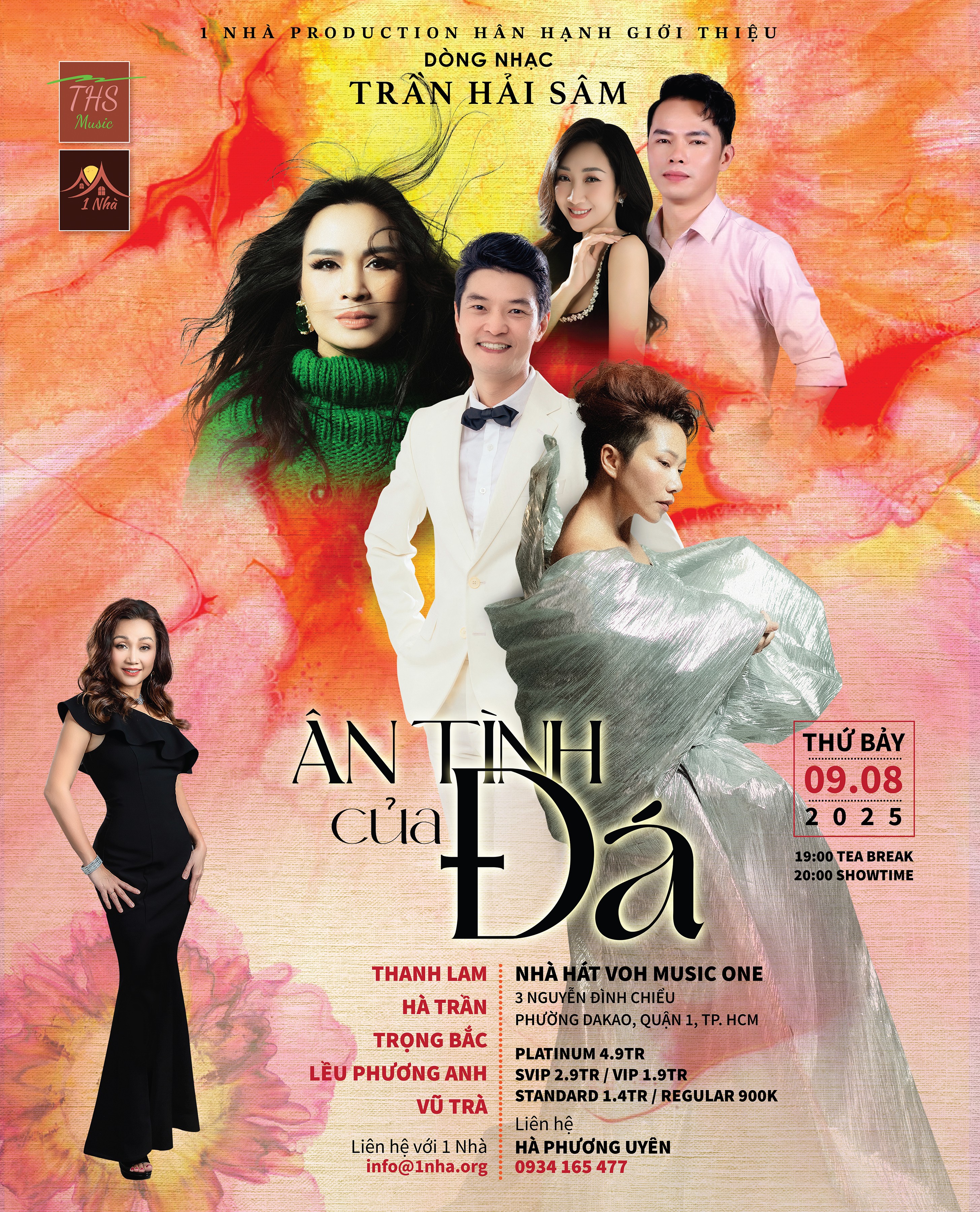 NSND Thanh Lam, Hà Trần, Trọng Bắc tham gia liveshow 'Ân tình của đá' của nữ nhạc sĩ Trần Hải Sâm