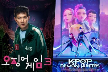 Phim Hàn thống trị Netflix: 'Squid Game', 'K-pop Demon Hunters' làm chao đảo thế giới