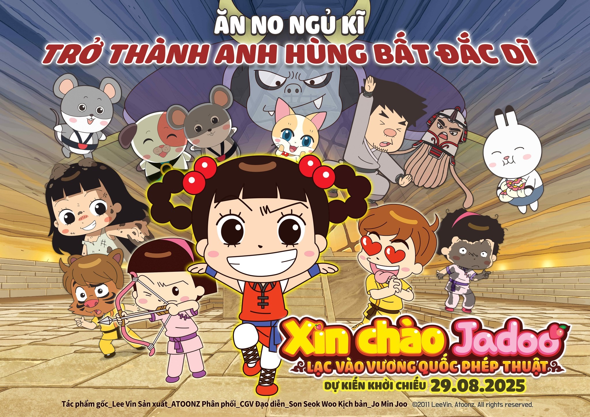 Thương hiệu hoạt hình quốc dân Hàn Quốc 'Xin chào Jadoo': Màn tái xuất đầy phép màu dịp lễ 2/9