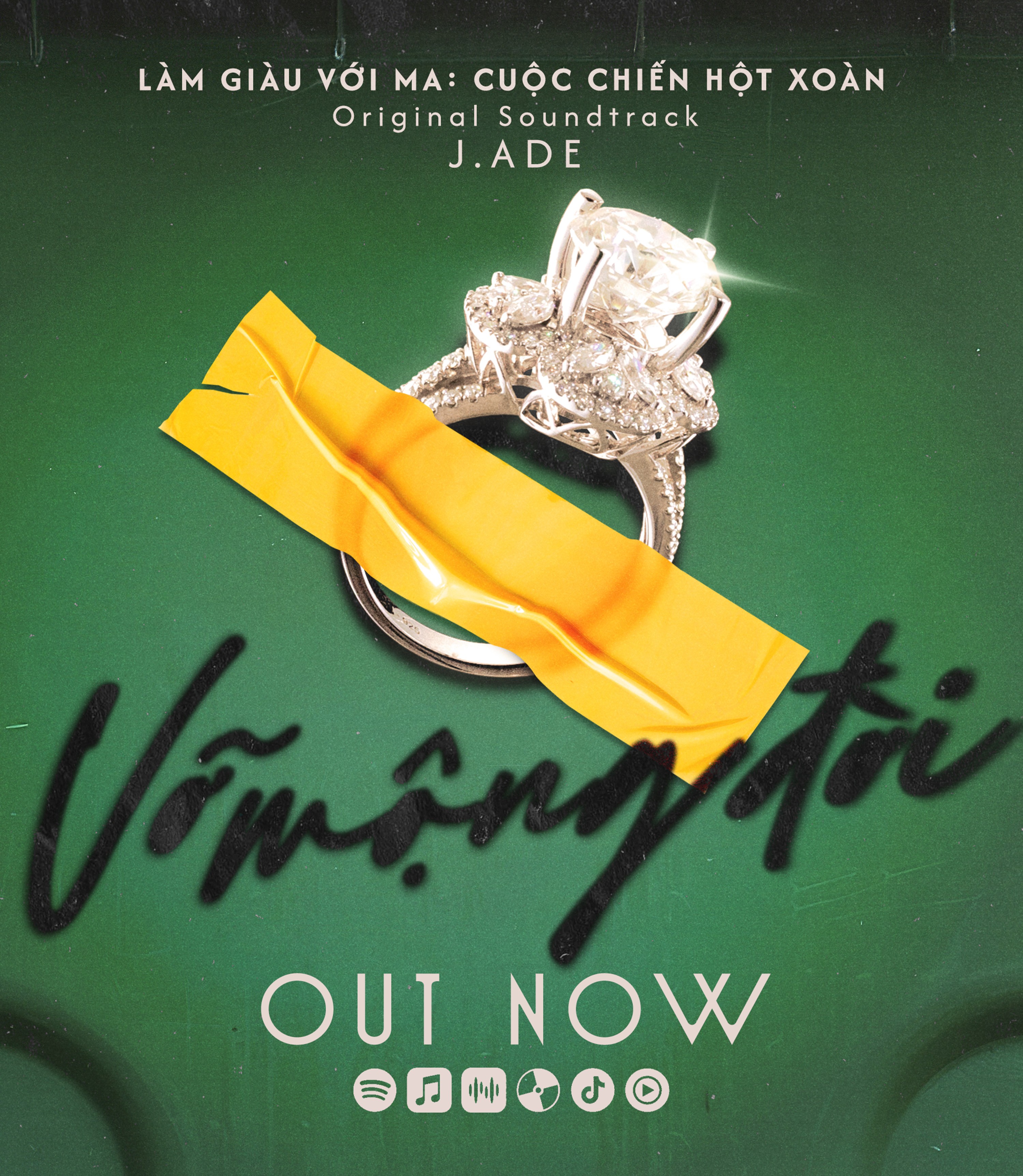 Sau big hit 'Câu trả lời', J.ade bắt tay nhạc sĩ Nguyễn Văn Chung tung OST 'Làm giàu với ma: Cuộc chiến hột xoàn'