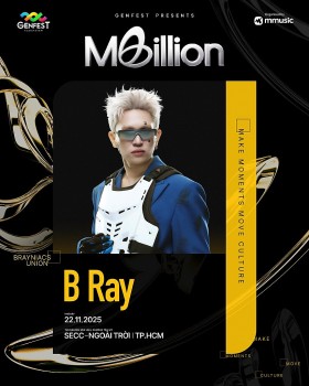 Từ rapper 'hổ Báo' đến idol 'Mèo hồng': B Ray và Jsol dẫn đầu line-up 'GENfest Presents Mbillion'