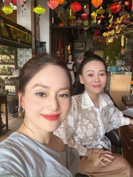 Phương Oanh tái xuất rạng rỡ bên Lan Phương