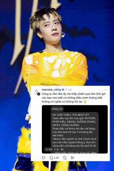 Sau khi gây tranh cãi tại 'Anh Trai Say Hi', Nicky tiết lộ sự thật phía sau