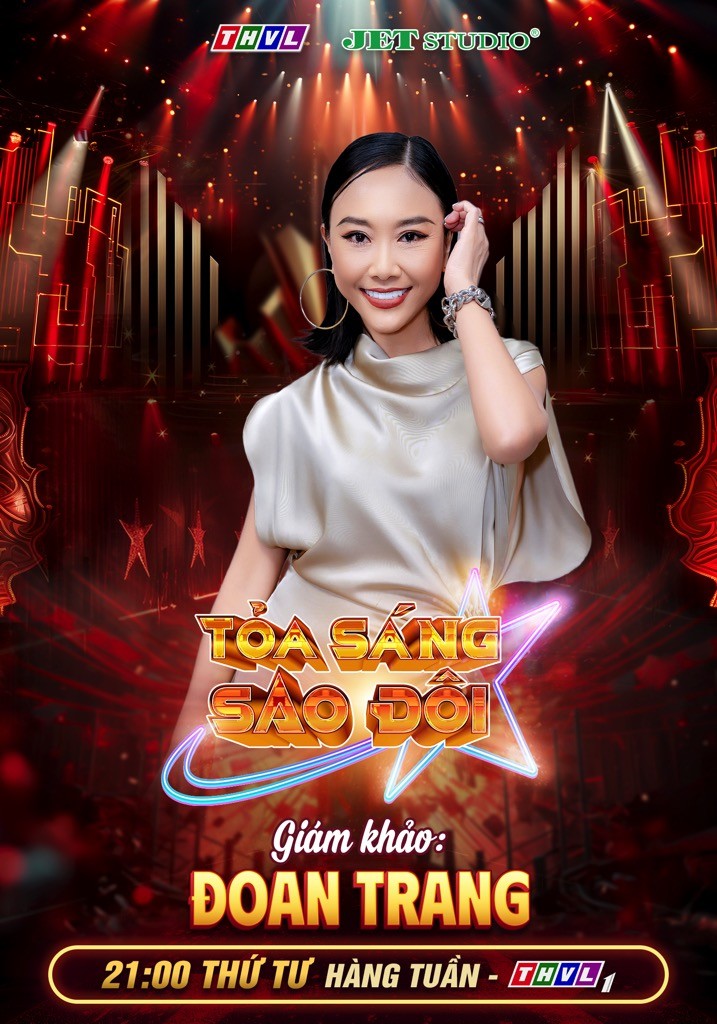 Ca sĩ Đoan Trang làm giám khảo chính 'Tỏa sáng sao đôi 2026', quy tụ dàn Quán quân, Á quân các chương trình âm nhạc