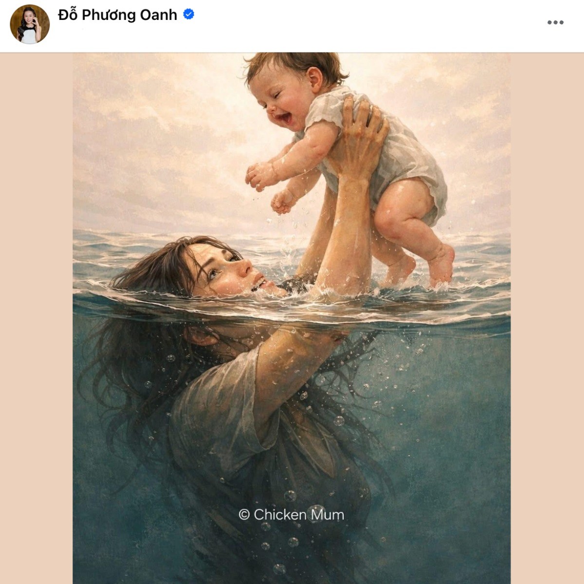 Phương Oanh và bức tranh gây xúc động sau 4 tháng rời xa mạng xã hội