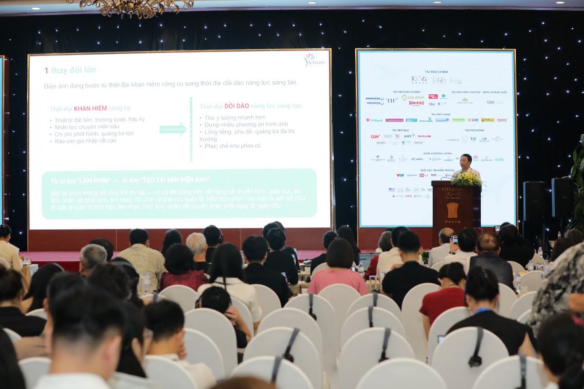 Chuyên gia Việt Nam và quốc tế cùng bàn chiến lược phát triển điện ảnh trong kỷ nguyên AI tại DANNAF IV