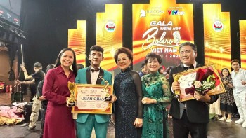 Phạm Công Hoàn - Con trai NNND Vũ Thị Thanh Minh đoạt 2 giải thưởng cao tại đêm Gala vinh danh 'Tiếng hát Bolero Việt Nam 2026'