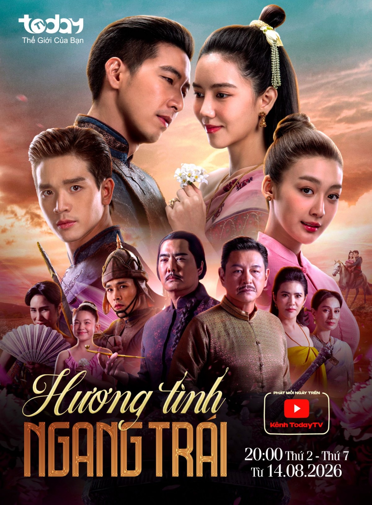 Richy - Tono: Cặp đôi mới của màn ảnh Thái hứa hẹn 'gây thương nhớ' trong 'Hương tình ngang trái'