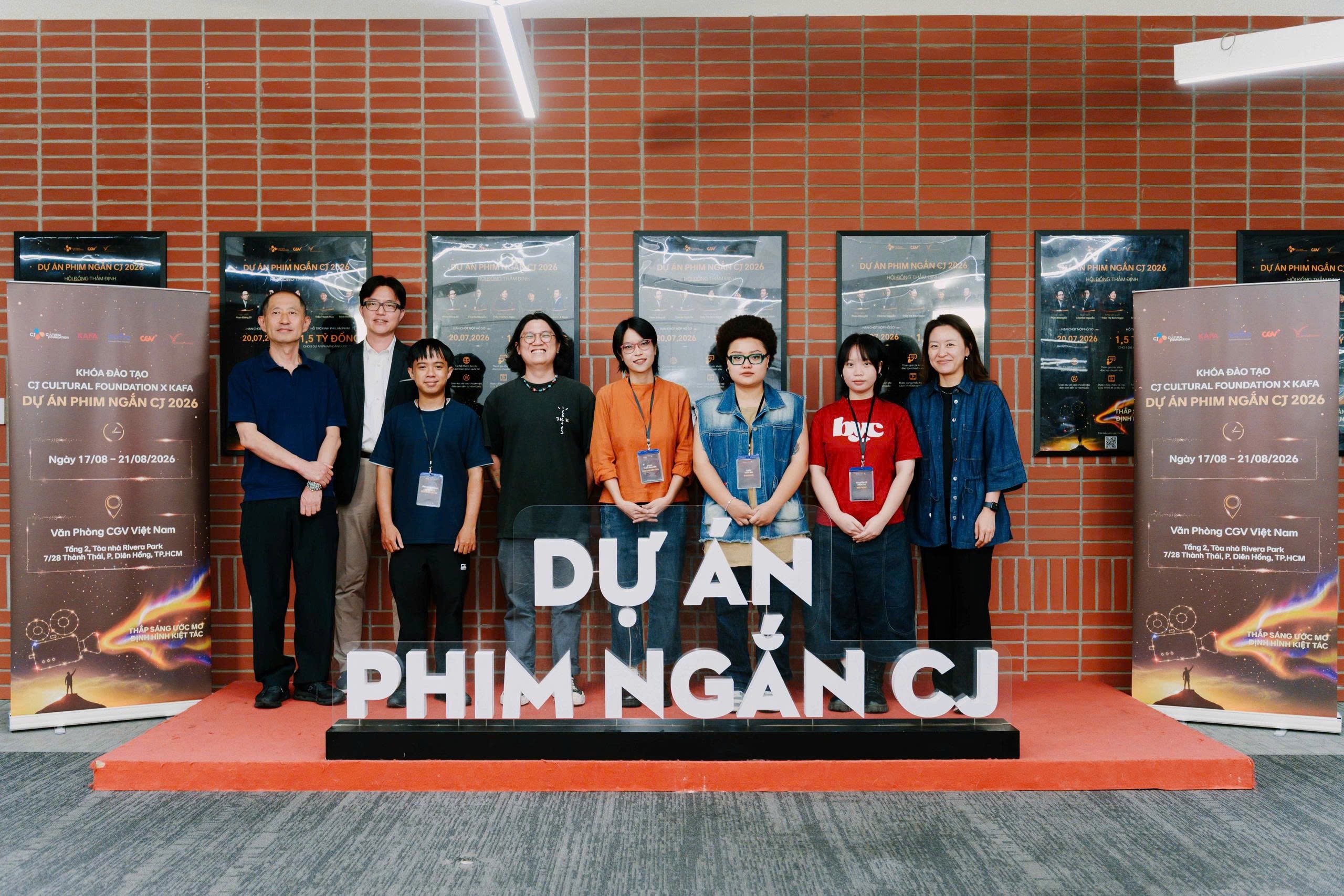 Top 5 'Dự án phim ngắn CJ 2026' tham gia khóa đào tạo cùng chuyên gia Việt Nam và Hàn Quốc