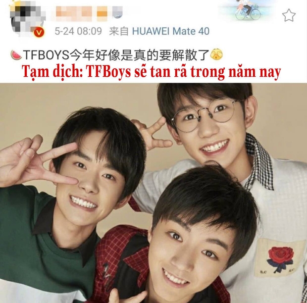 Rộ tin TFBoys chuẩn bị tan rã trong năm nay, ước hẹn 10 năm có lẽ nào sẽ không thành sự thật?