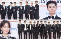Sao Hàn tiếp tục thời trang 'đen xì' tại Asia Artist Awards