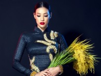 Lilly Nguyễn duyên dáng với BST 'Lúa' của Minh Châu