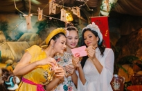Dàn mỹ nhân Việt hội tụ trong tiệc du xuân truyền thống của Vũ Thu Phương