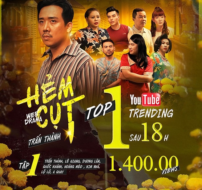'Hẻm cụt' vừa đạt top 1 trending, Trấn Thành bất ngờ livestream mếu máo năn nỉ cư dân mạng