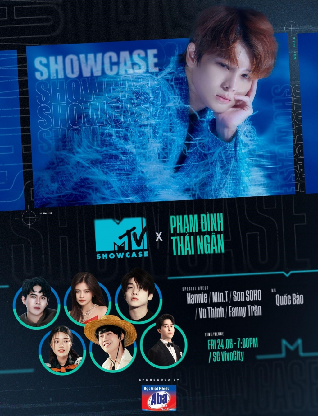 Phạm Đình Thái Ngân bất ngờ hát live ca khúc mới ngay tại sân khấu 'MTV Showcase'