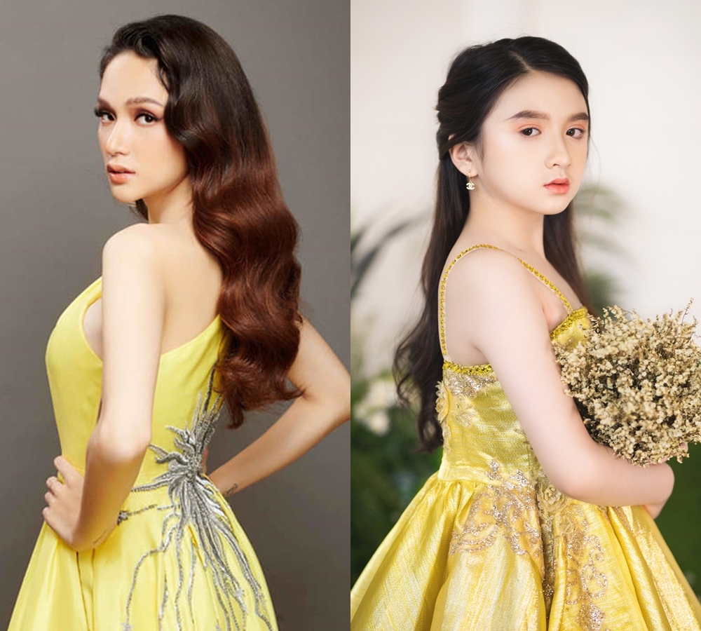 xuat hien ban sao nhi cua hoa hau huong giang