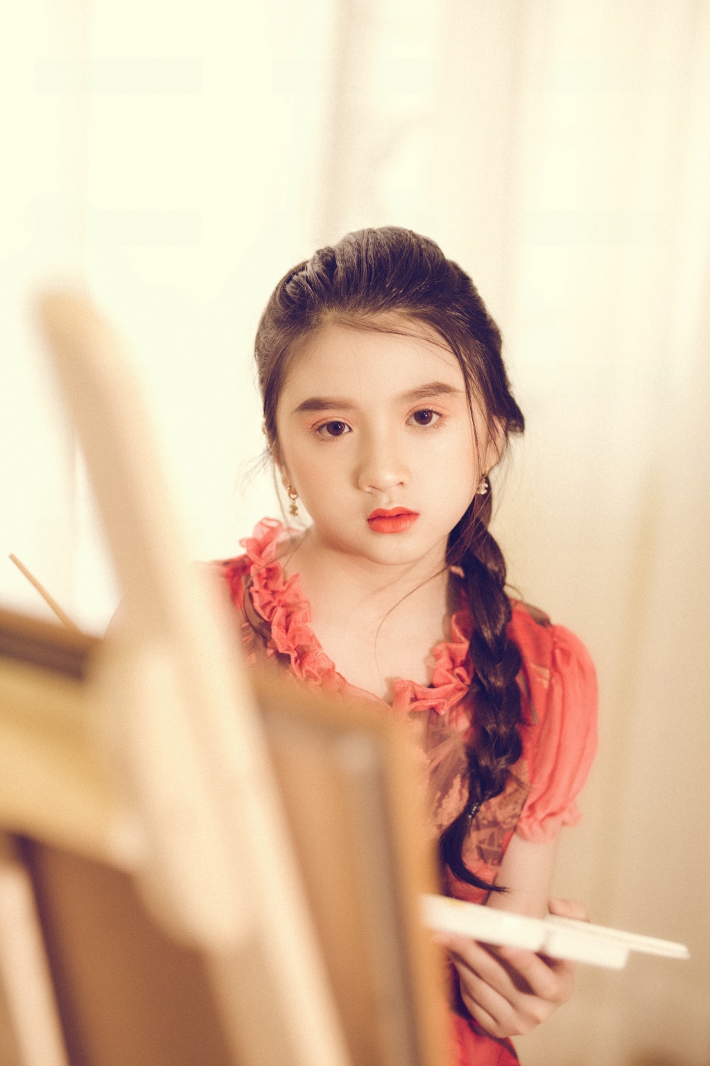 xuat hien ban sao nhi cua hoa hau huong giang