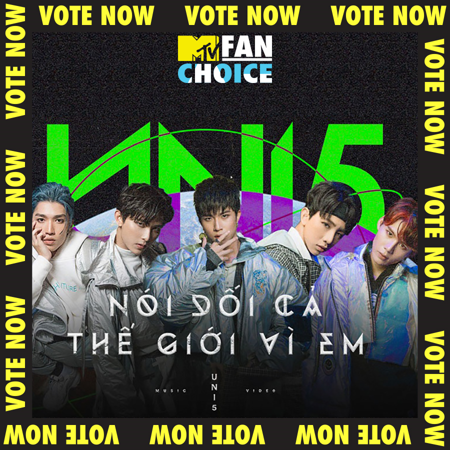 Lượt vote của K-IMC và Uni5 bám đuổi sát sao: Nghệ sĩ chiến thắng MTV Fan Choice sẽ gọi tên ai?