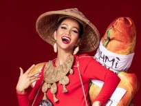 'Bánh mì' chính thức trở thành trang phục dân tộc của H'Hen Niê tại 'Miss Universe 2018'