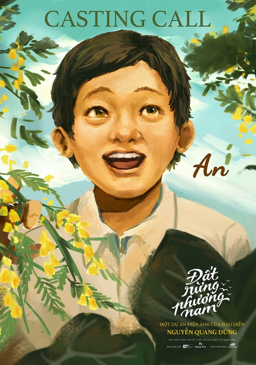 'Đất rừng phương Nam' phác họa hình ảnh An - Cò - Xinh thế hệ mới qua loạt poster casting