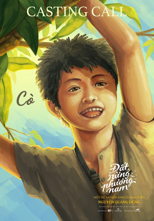 'Đất rừng phương Nam' phác họa hình ảnh An - Cò - Xinh thế hệ mới qua loạt poster casting