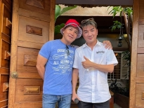 Đàm Vĩnh Hưng và Hồ Phi Nal tổng duyệt, sẵn sàng cho show diễn 'Gõ cửa 90' của NTK Đinh Văn Thơ