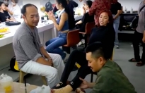 Thu Trang bị thương nghiêm trọng khi quay phim 'Nghề siêu dễ'