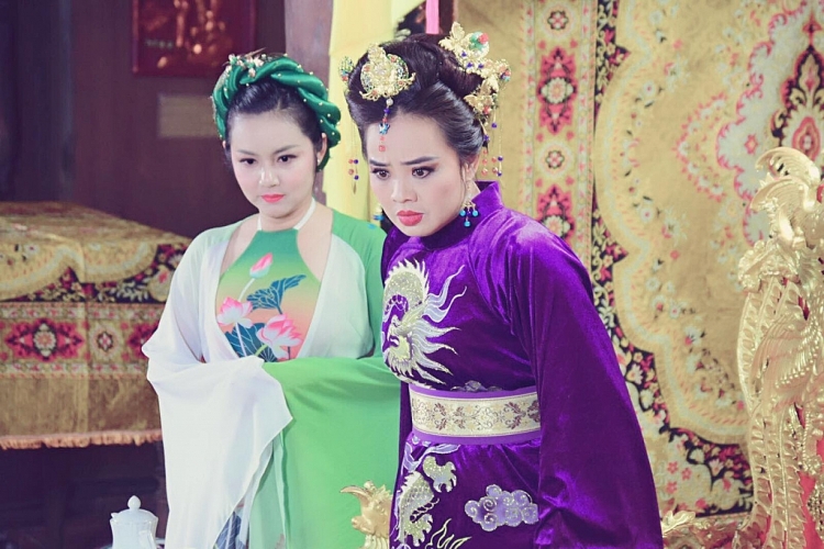 nang phi amy le anh tiep tuc ben duyen phim cung dau cung dan chi hoai an