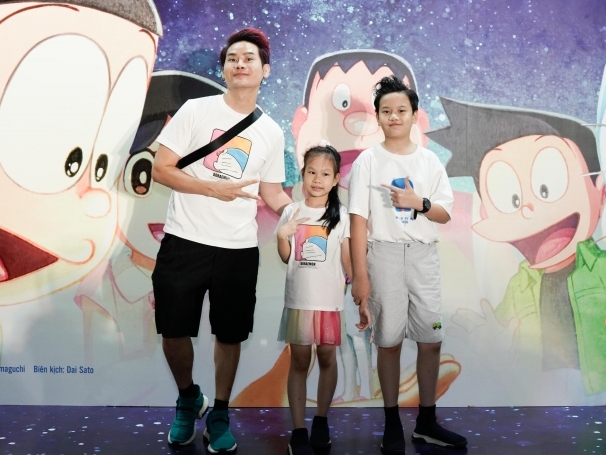 Dàn sao Việt cùng các nhóc tì hào hứng đón chào cuộc phiêu lưu mới nhất của Doraemon