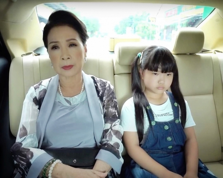 NSND Kim Xuân và diễn viên nhí Mai Vy khiến người xem rơi nước mắt trong 'Công chúa nhỏ của nội'