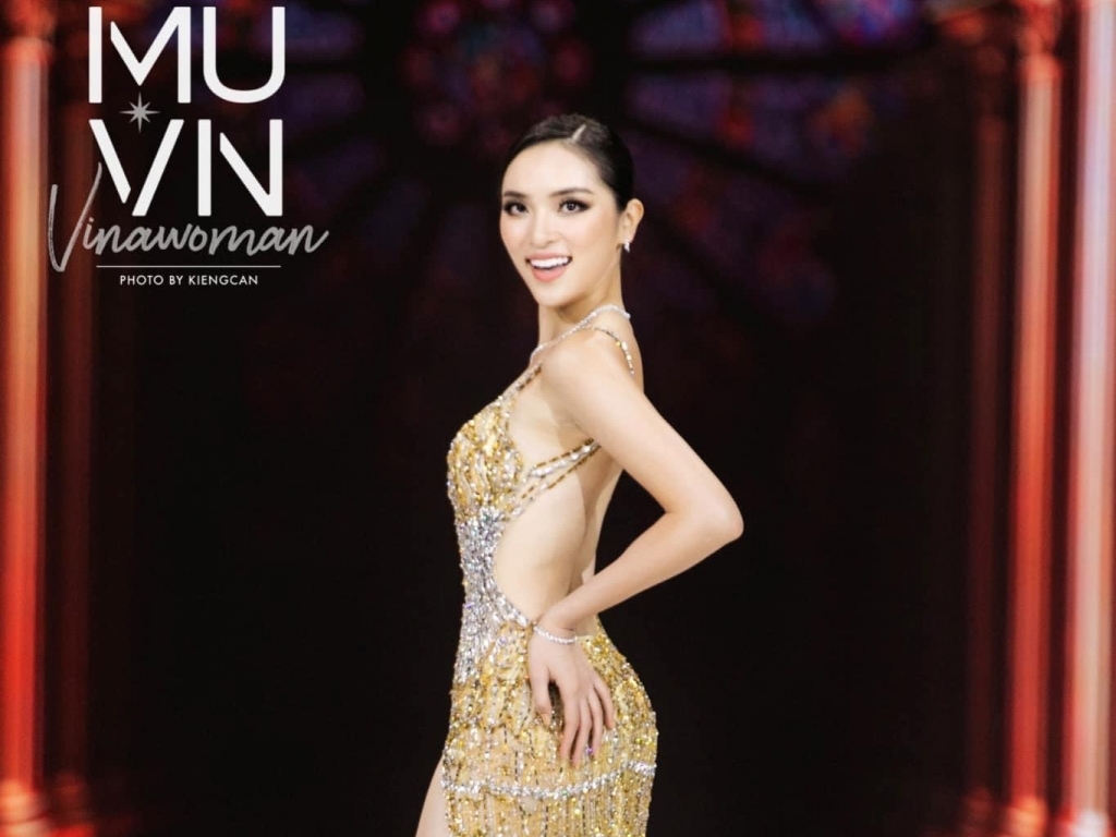 Hé lộ chiếc váy giúp 'nữ hoàng lookbook' Phạm Diệu Linh tỏa sáng tại 'Miss Universe Vietnam'