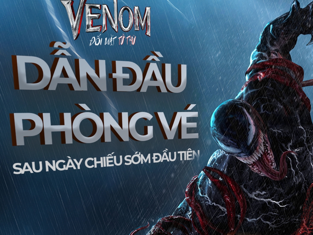 'Venom 2': Câu chuyện 'Bromance' hài hước giữa người và quái vật
