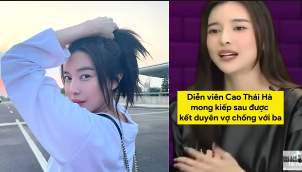 Cao Thái Hà lên tiếng với phát ngôn 'kết duyên vợ chồng' với ba ruột