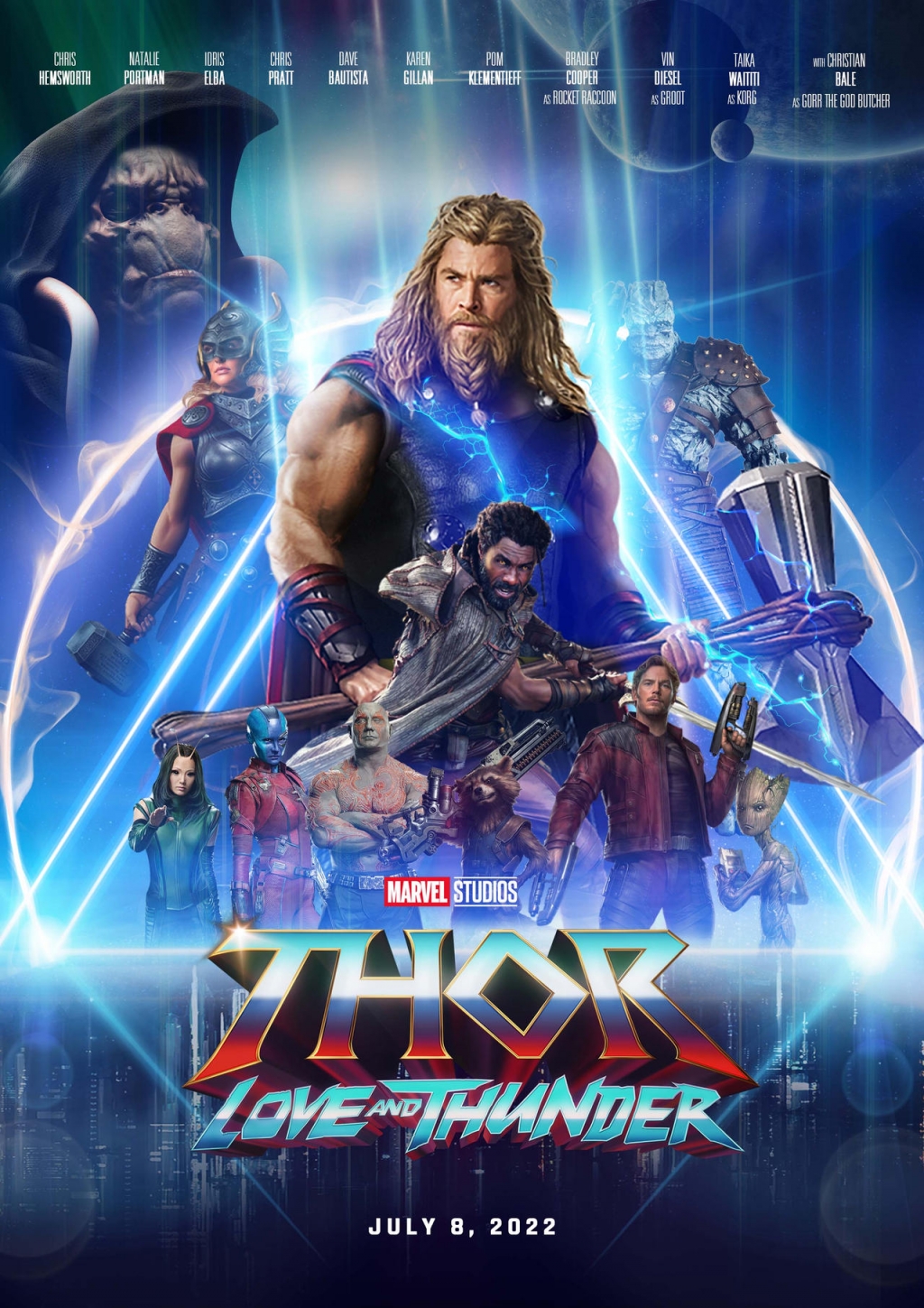 ‘Thor: Love and Thunder’ tung trailer hé lộ tạo hình phản diện 'kinh hãi' của Christian Bale
